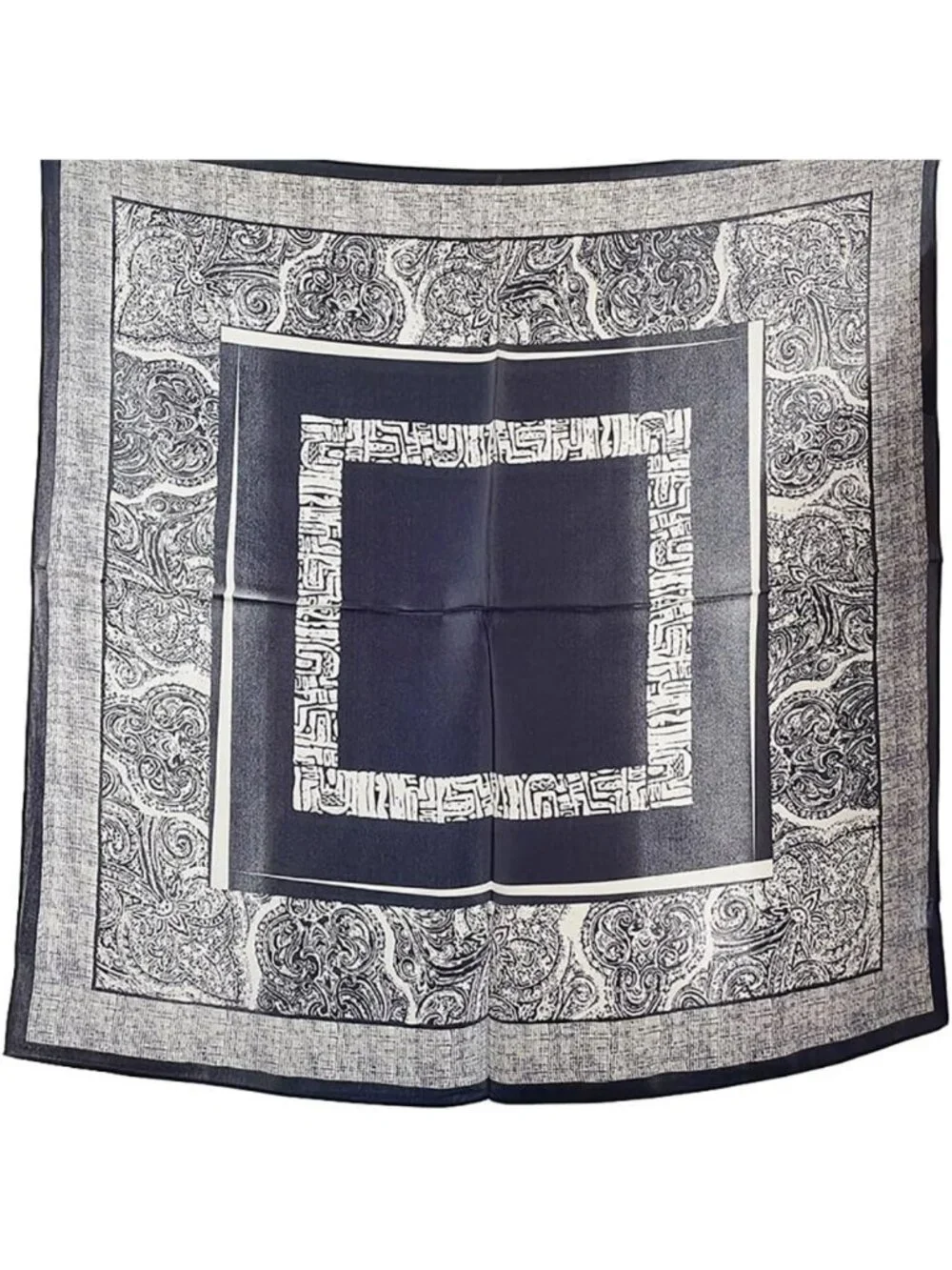 100% Pure Mulberry Silk Square Scarf for Hair, 26'' Neckerchief & Headscarf